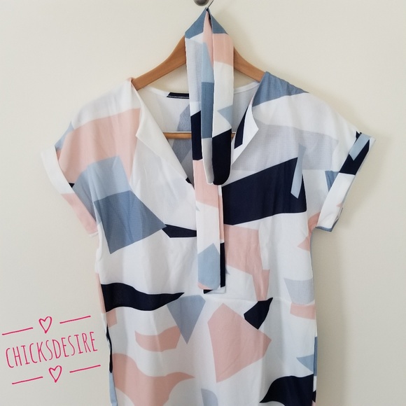 HOST PICK- Boho Summer V-neck Midi Printed Dress - Picture 5 of 6